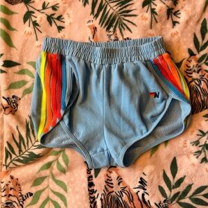 Colorful Striped Shorts